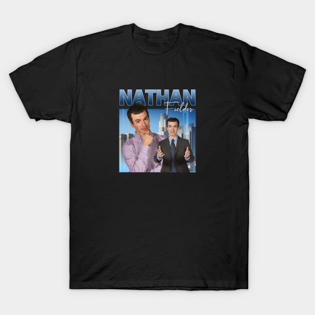 Nathan fielder vintage 90s T-Shirt by The Prediksi 